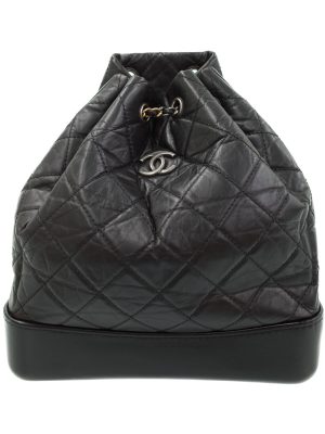 1522112290012 Chanel Line Messenger Nylon Shoulder Bag Black