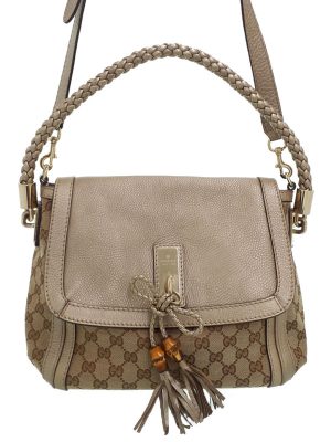 1524029640010 Saint Laurent Paris Lou Mini Shoulder Bag Beige