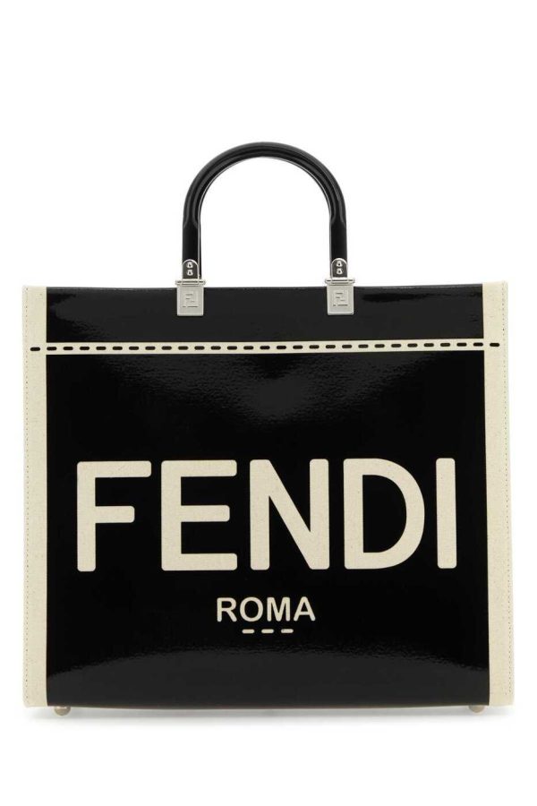 15a3e6450be4063 ia 1 Fendi Black Tote Bag Leather