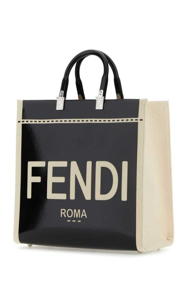 15a3e6450be4063 ia 2 Fendi Black Tote Bag Leather