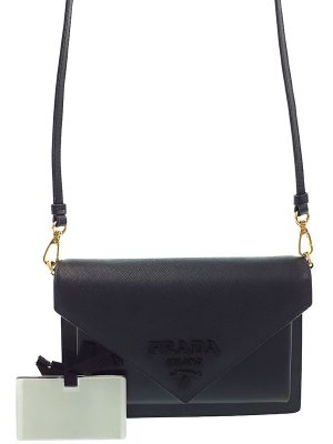 1624053230017 Balenciaga Hourglass Chain Mini Wallet Shoulder Bag Leather Black