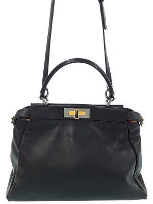 1624074010018 Ferragamo Amy Small 2WAY Shoulder Bag Black