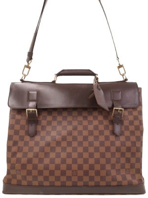 1624114060010 Louis Vuitton Thomas Shoulder Bag Damier Graphite Black Gray