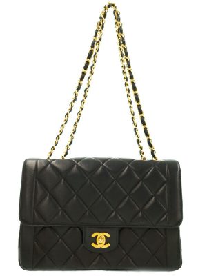 1722484900018 Saint Laurent Shoulder Bag Cowhide Polyurethane Black