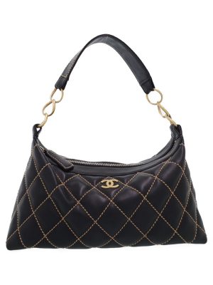 1823040930019 Gucci Abby Shoulder Bag Nylon Black