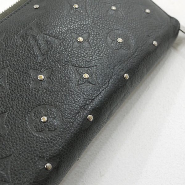 19 0 Louis Vuitton Zippy Wallet Long Wallet Monogram Empreinte Black