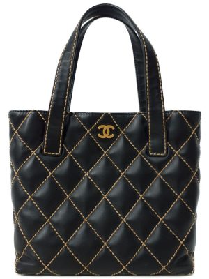 1923146620019 Gucci GG Pattern Tote Bag Handbag GG Canvas Black