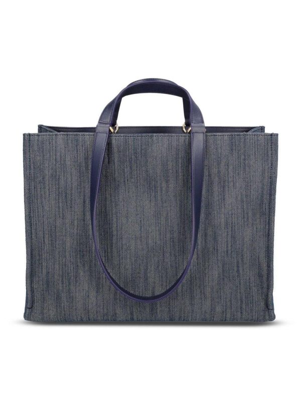 1c83e99e8cc1ac5 ia 2 Ferragamo Autumn Winter Tote Denim Naturale Midnight