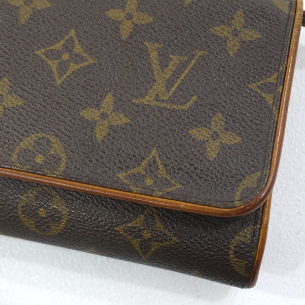 2 17 Louis Vuitton Pochette Twin GM Shoulder Bag Monogram Brown