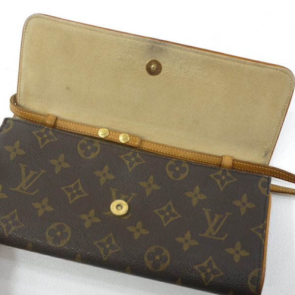 2 9 Louis Vuitton Pochette Twin GM Shoulder Bag Monogram Brown