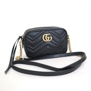 2000097256200021 1 Gucci Micro Guccissima Key Case Black