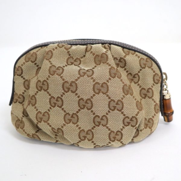 2000097256300092 2 GUCCI Pouch GG Brown