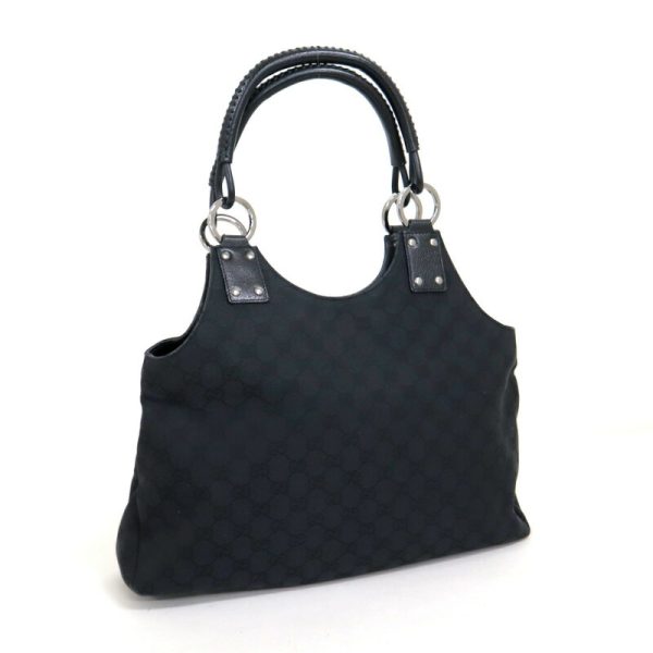 2000097256800055 1 GUCCI tote bag GG black