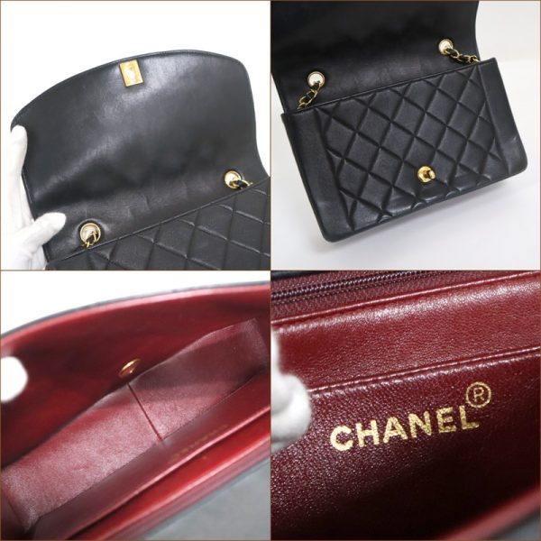 2000111255000154 8 CHANEL shoulder bag Matelasse black