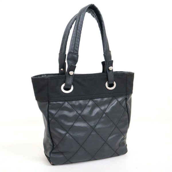 2000111256300127 2 CHANEL Paris Biarritz PM Tote Bag Black