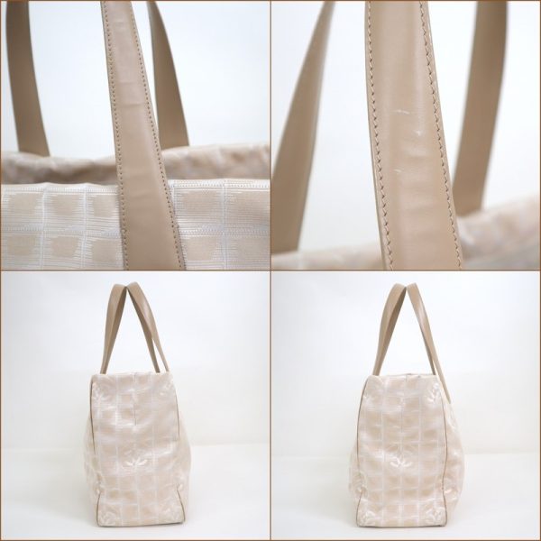 2000112256300041 4 CHANEL Line Tote MM Beige