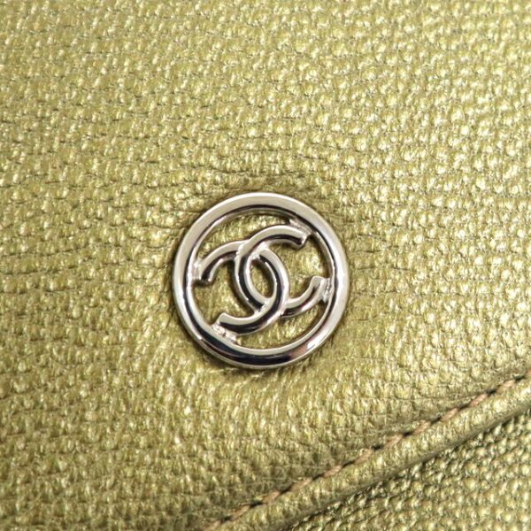 2000114256500072 5 Chanel Medium BifLong Wallet Coco Mark Bronze