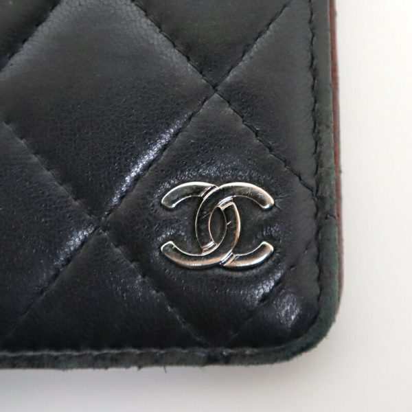 2000121255000425 3 Chanel Timeless Notebook Matelasse Lambskin Black