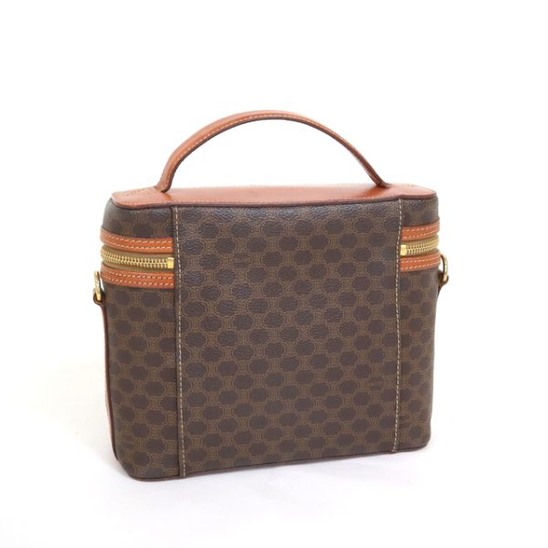 2000123255000023 2 Celine Vanity Bag Macadam Brown