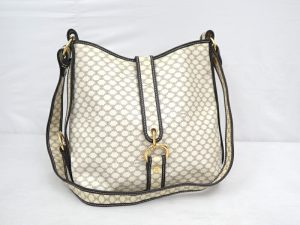 2000123255500008 1 Prada 2 Way Shoulder Bag Handbag Nylon Leather Beige