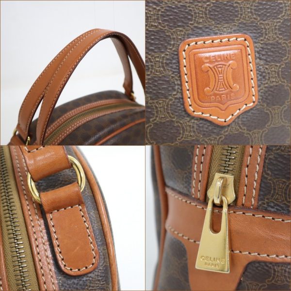 2000124256500031 6 Celine handbag macadam brown