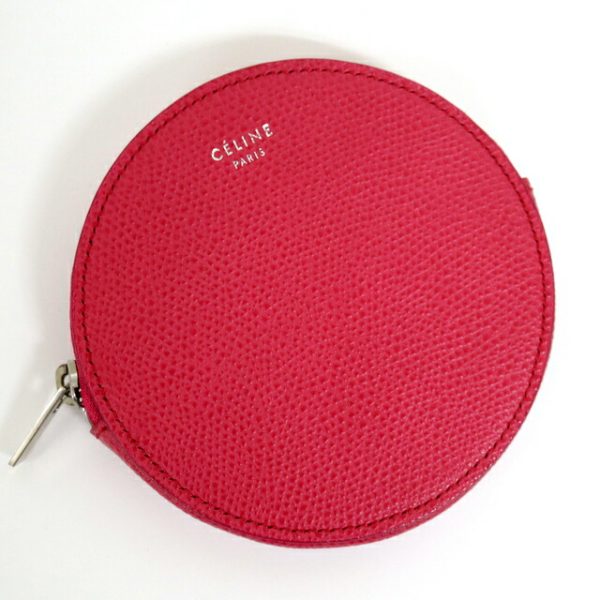 2000125255300003 1 Celine round coin case pink Bag