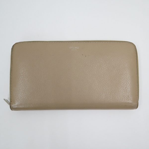 2000126255300009 1 Celine long wallet calfskin brown