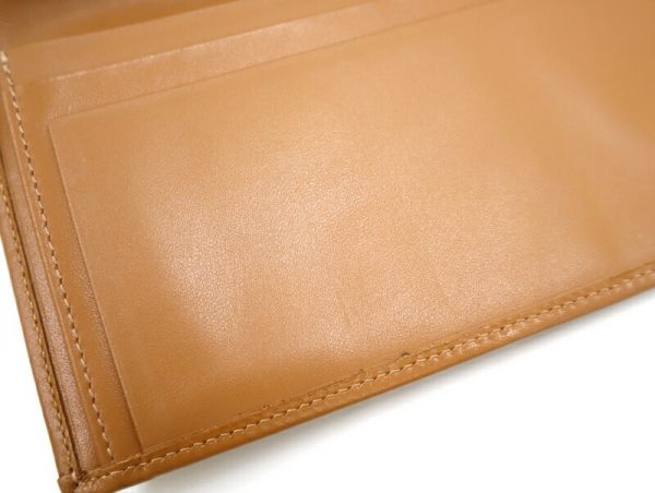 2000126255500005 6 Celine Macadam bi flong bill holder brown beige