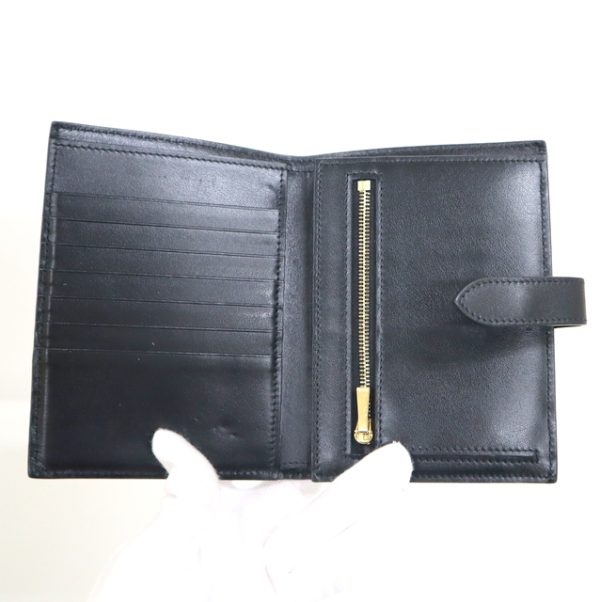 2000126256100006 5 Celine medium strap Wallet black