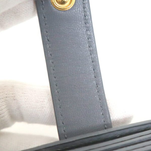 2000126256100008 6 Celine accordion card case Black