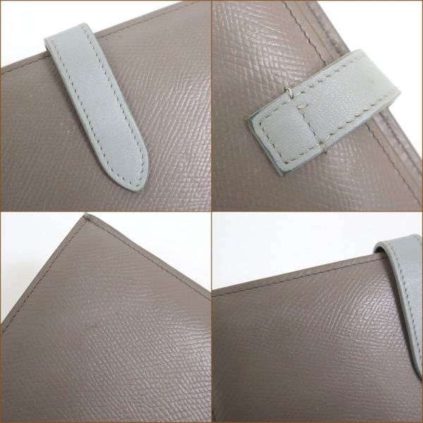 2000126256500019 3 Celine Large Strap Wallet BifLong Wallet Grain Calfskin Peple