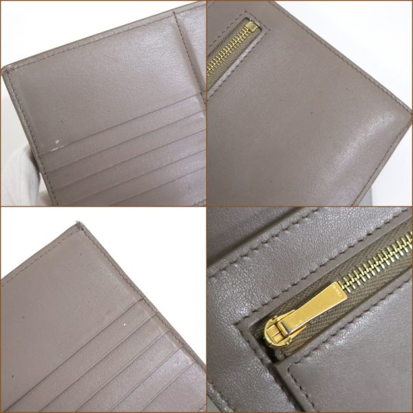 2000126256500019 7 Celine Large Strap Wallet BifLong Wallet Grain Calfskin Peple