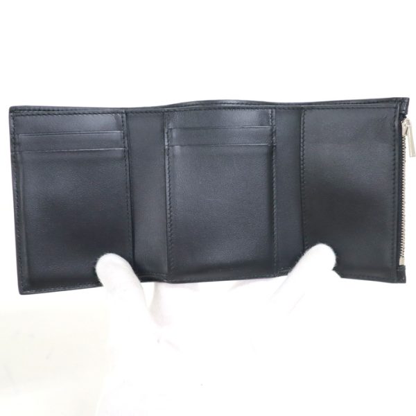 2000126256600023 5 Celine Fine Strap Wallet Black