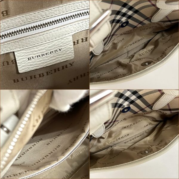 2000160256500008 9 Burberry Handbag Nova Check Licensed Beige