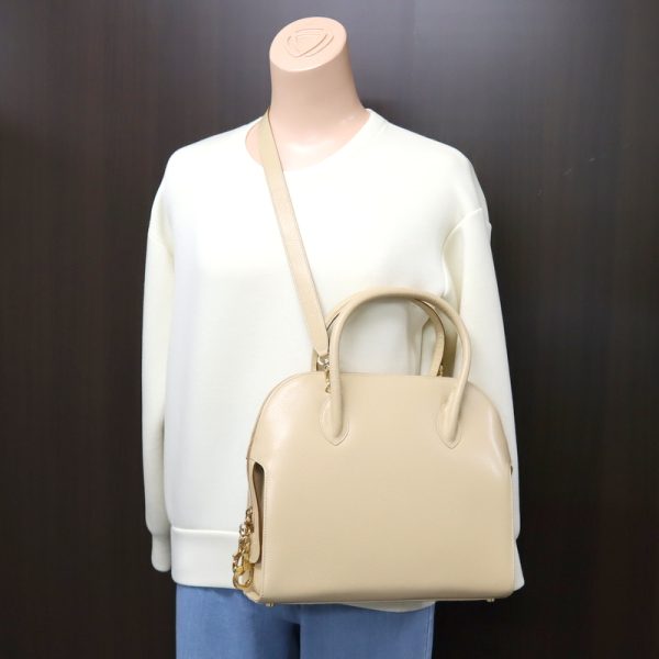 2000195255000028 9 Salvatore Ferragamo 2WAY bag Gancini beige