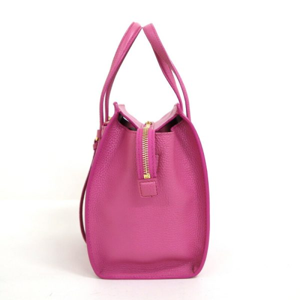 2000195256800006 3 Salvatore Ferragamo Gancini Amy 2WAY Bag Purple Pink