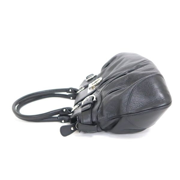 2000196256300023 3 Salvatore Ferragamo Gancini handbag black