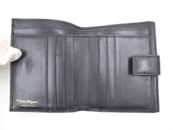 2000198255500036 5 Salvatore Ferragamo Wallet Gancini black