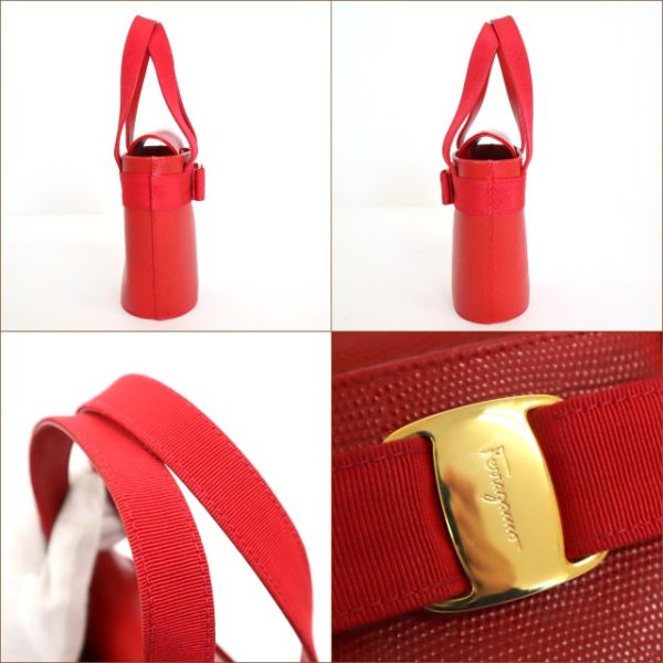 2000205255500072 3 Salvatore Ferragamo Vara Ribbon Mini Handbag Red