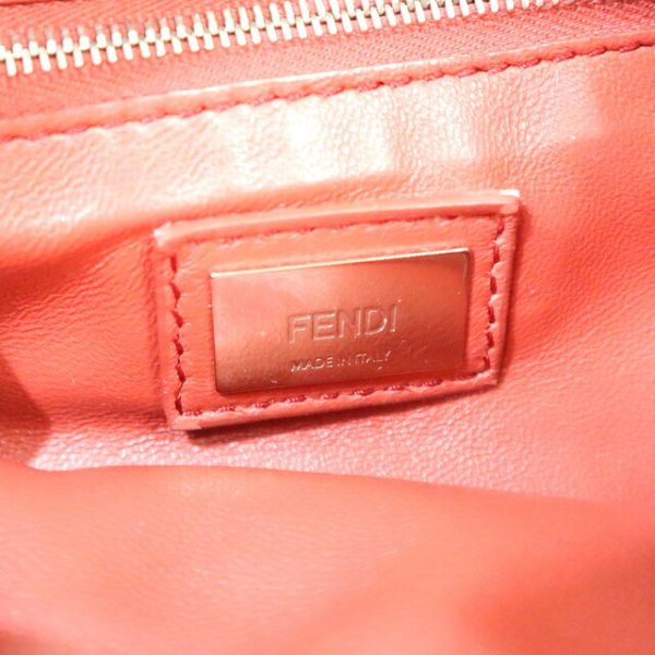 2000207256300027 7 Fendi Mini Peekaboo 2WAY Shoulder Bag Beige Brown