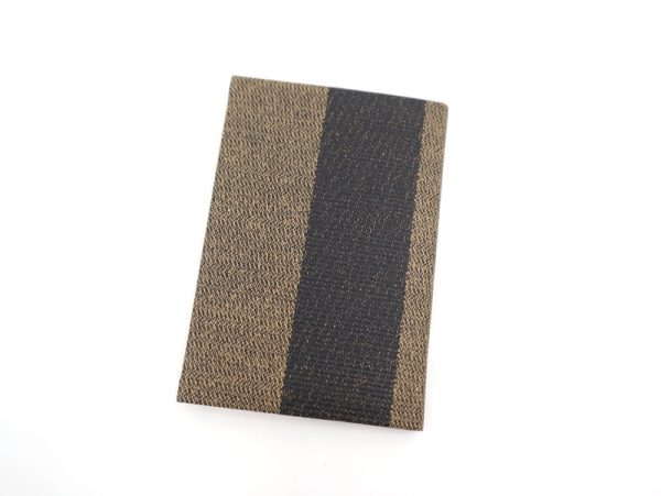 2000217255700033 2 Fendi Pecan Pattern Agenda Mini Notebook Black Brown