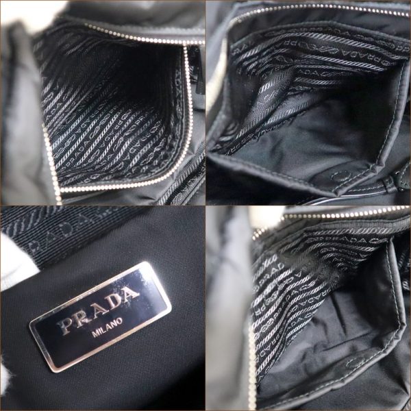 2000231255400022 8 Prada medium padded tote bag Nero nylon