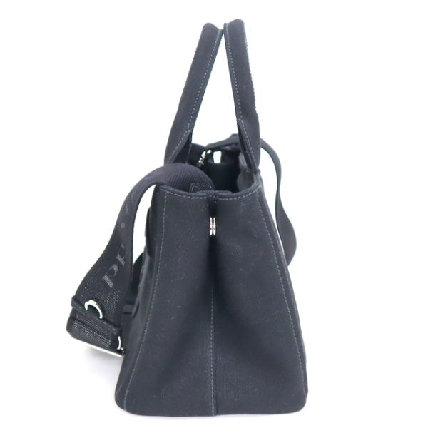 2000231255900028 4 Prada Canapa 2 way bag black