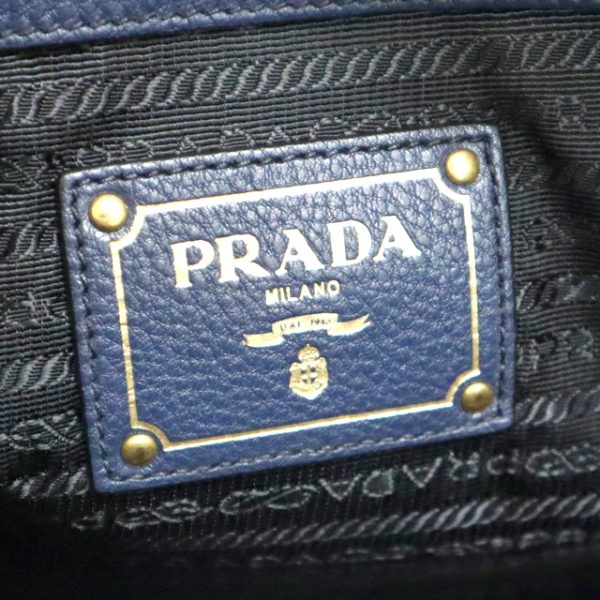 2000231256000019 9 Prada Vitello Dye tote bag Blue