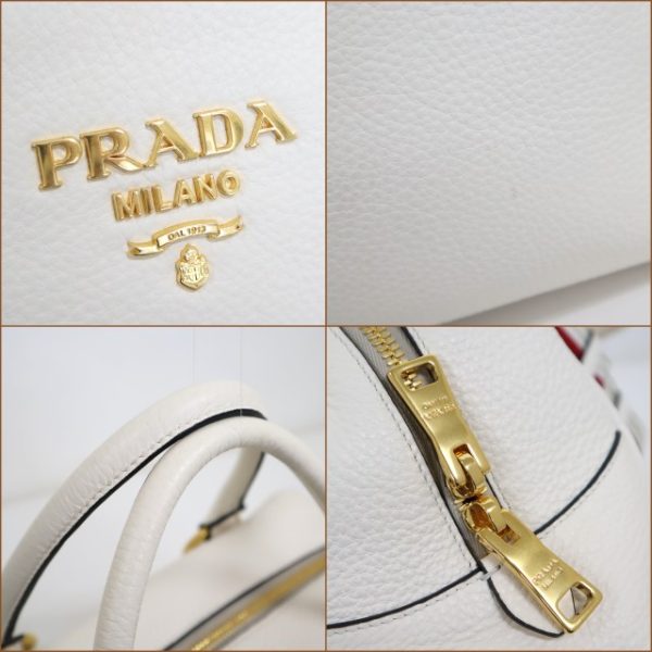 2000231256000028 7 Prada Mini 2WAY shoulder bag calf