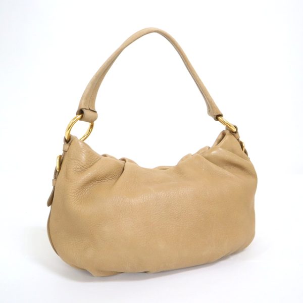 2000231256600020 2 Prada one shoulder bag beige