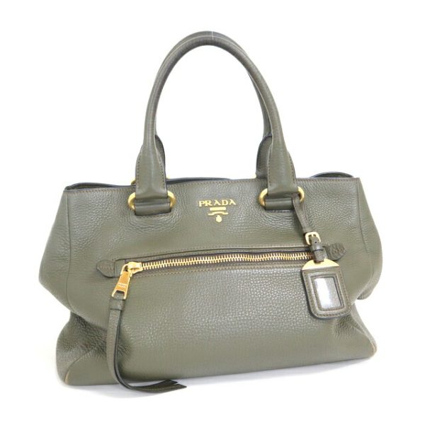 2000232255000067 1 Prada handbag moss green