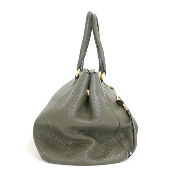 2000232255000067 3 Prada handbag moss green