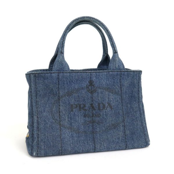 2000232255400025 1 Prada Kanapa Mini Tote Bag Denim