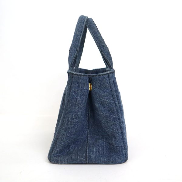 2000232255400025 3 Prada Kanapa Mini Tote Bag Denim